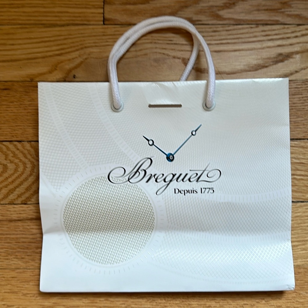 Breguet shopping bag 7” x 8.5”